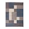World Rug Gallery Contemporary Modern Geometric Boxes Design Non-Slip Area Rug 3'3'' x 5' Blue 506BLUE3X5 - alternate 3